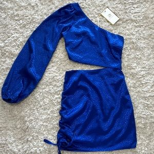 NWT Runway the Label Monrow Dress - Blue - XS